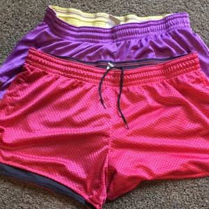 2 Nike Dri-Fit shorts